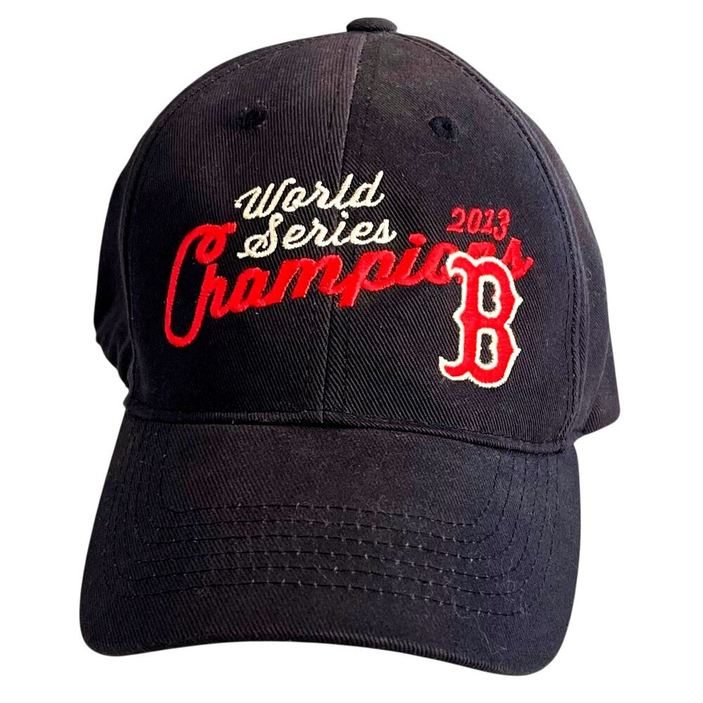 Boston Red Sox Cap 2013 World Series Champions MLB Adjustable Dark Blue